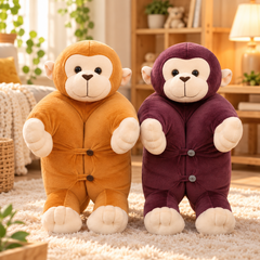 Best Friends Monkey Plush Duo