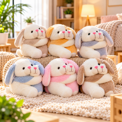Cuddle Hug Bunny Plush Set