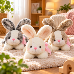Fluffy Bunny Friends