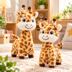Giraffe Friends Plush Duo