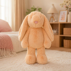 Peach Bunny Plush Soft Toy